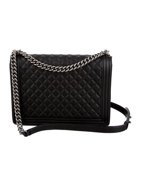 chanel boy bag xl|Chanel boyfriend bag.